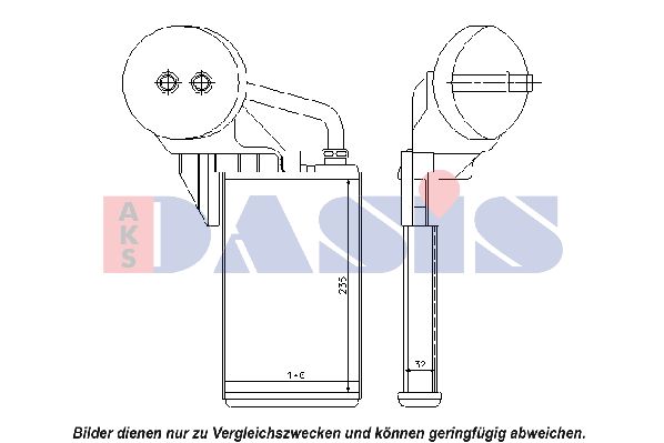 AKS DASIS Lämmityslaitteen kenno 399001N